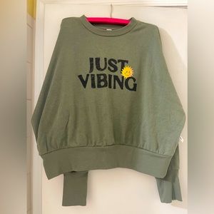 Old Navy Cropped Sweatshirt